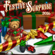 A promo image for an Christmas-themed GTA event featuring weapons wrapped up with bows.